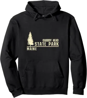 ME Maine Souvenir - Quoddy Head State Park Pullover Hoodie
