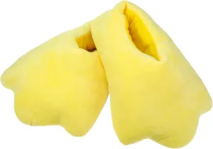 Meanplan Duck Slippers, Winter Feet Slippers Yellow Cartoon Shoes Fluffy Claw Paw Shoes Halloween Party Gift