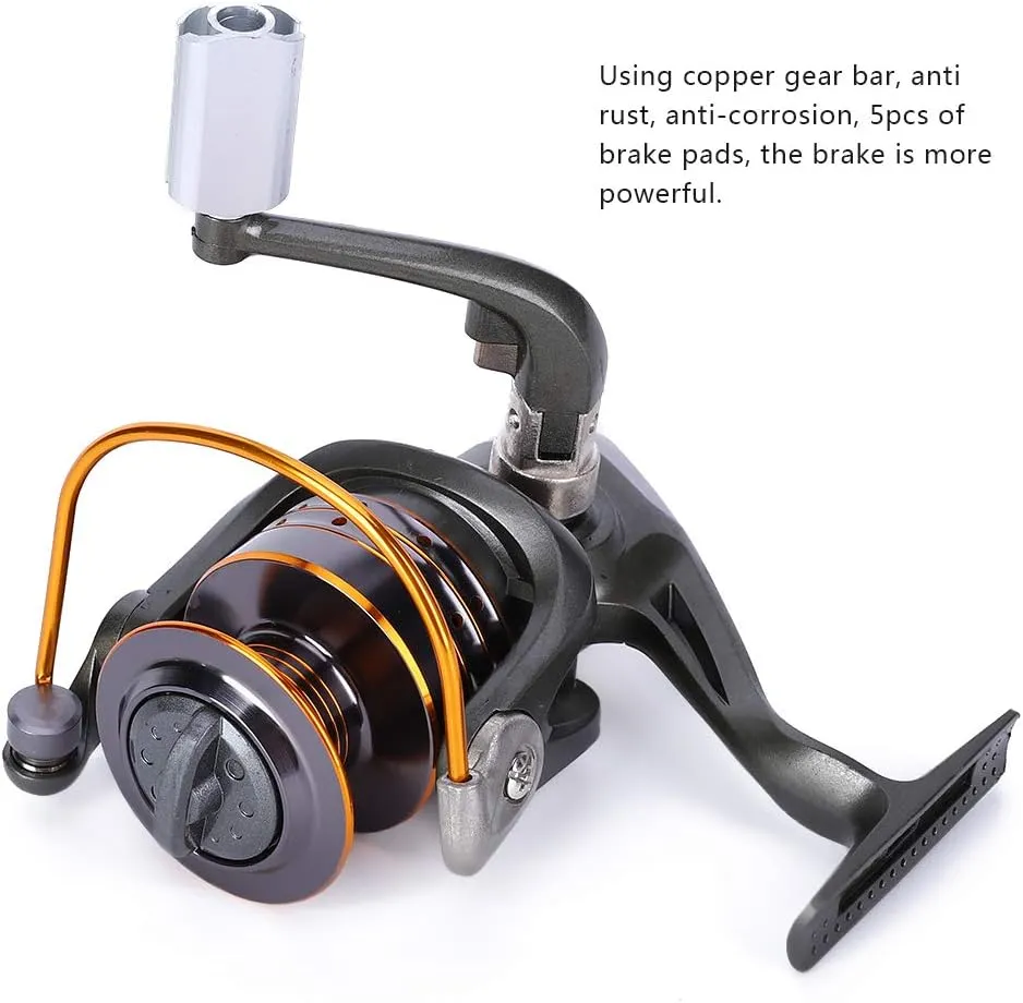 Metal Ice Fishing Reel Portable Sea Rod Detachable Fishing Wheel Accessory