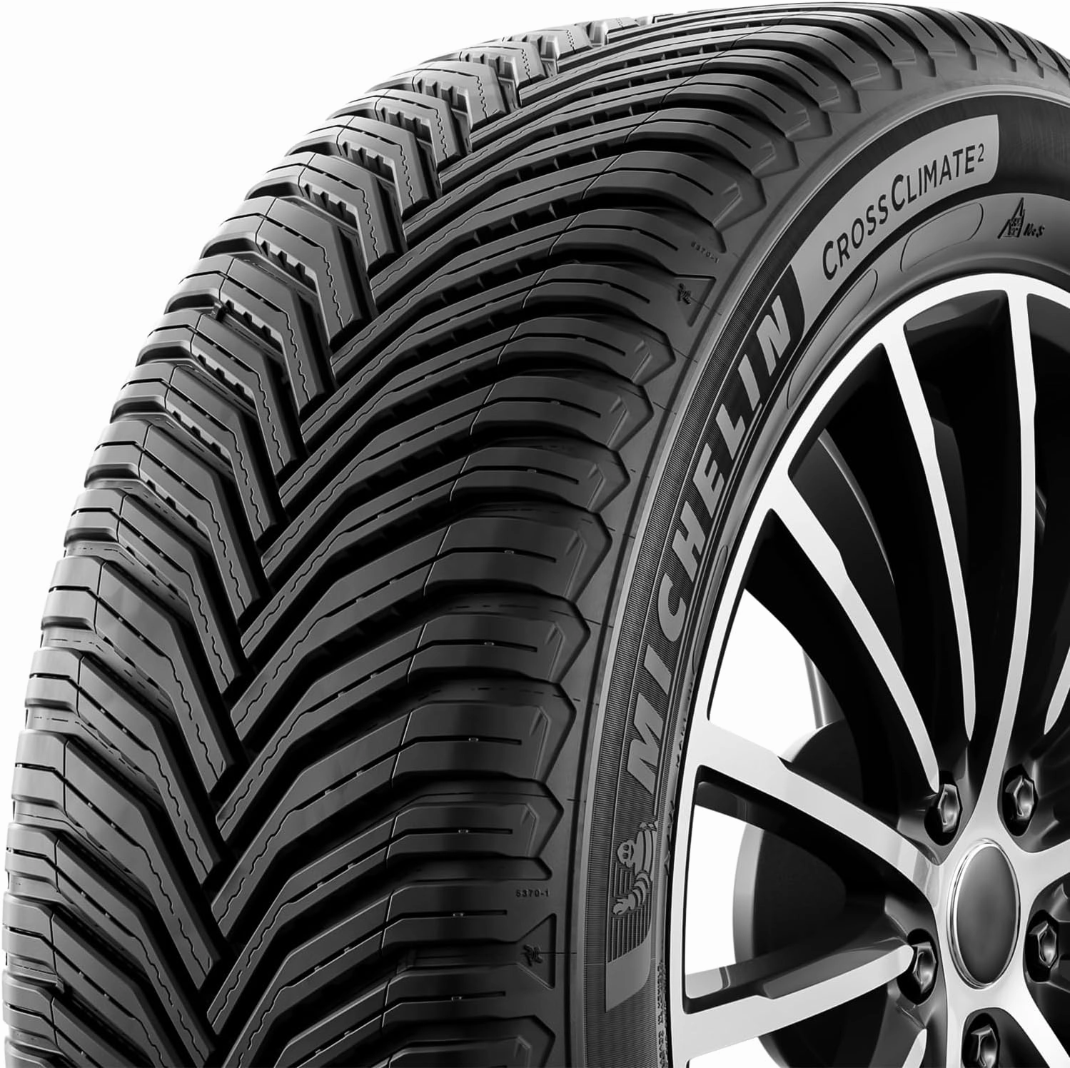 MICHELIN CrossClimate2 All-Season Car Tire for SUVs and Crossovers, 205/55R16 91H