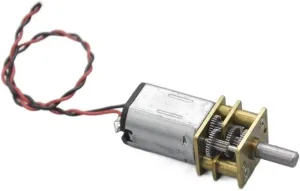 Micro Motor,Reduction Rotating Mini All-Steel Gear Reducer Motor, N20 Geared Motor 3v32rpm 6v 65rpm Smart Car Motor Hobby Geared