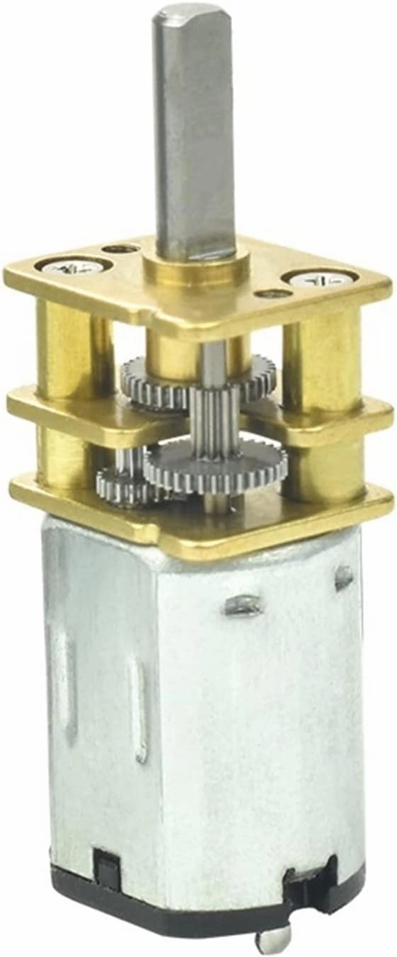 Micro Motor,Reduction Rotating GA12-N20 12v Motor, Mini DC Metal Gear Reducer Low Speed ​​Small Motor for Smart Car Lock DIY Toy Hobby Geared (Size : 142rpm)(Size:1000rpm)