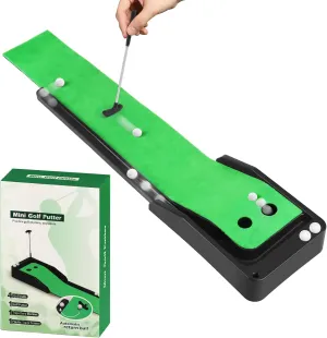 Mini Golf Set Desktop Golf Games Mini Golf Clubs Tabletop Golf Game Present for Golf Lovers Birthday Christmas
