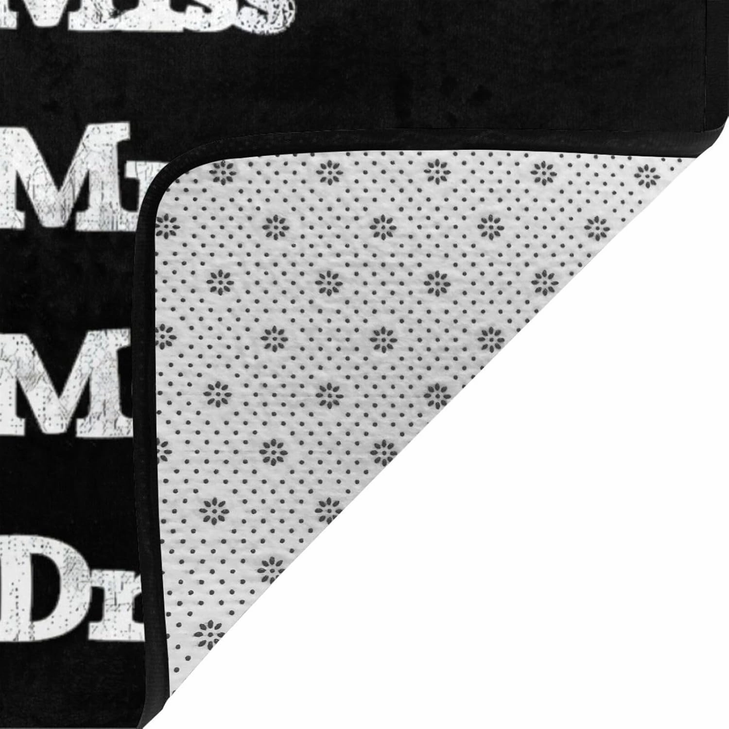 Miss Mrs Ms Doctor Area Rug for Living Room Bedroom - Soft Non-Slip Low Pile Washable Floor Mat, Perfect for Kitchen, Dining Room, Nursery, Office