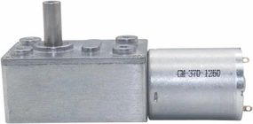 Model Power 12V 24V Dc Mini Motor, JGY370 DC Worm Gear Motor, High Torque Motor, 12 Volt Toy Boat Mini Rc Boat Moters, Smart Hobby (Size : 101, Color : 6V)