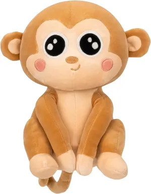 Monkey Toy Plushie, Cuddly & Cute Stuffed Animals for Kids and Adults, Stuffed Animals for Girls & Boys, Adorable Gift