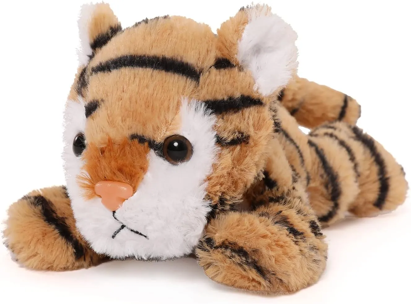 MorisMos Tiger Plush Toys - Soft Stuffed Tiger Mommy & Babies Set, Large Size, 20in