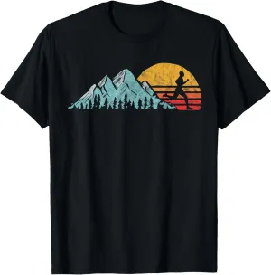 Mountain Runner - Retro Style Vintage Running T-Shirt T-Shirt