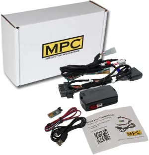 MPC Plug-n-Play Remote Start Compatible with Chrysler 300 2011-2017, Chrysler Pacifica 2015-2017, Dodge Challenger 2015-2017, Charger 2011-2017 - Smartphone or Factory Key Fob Activated