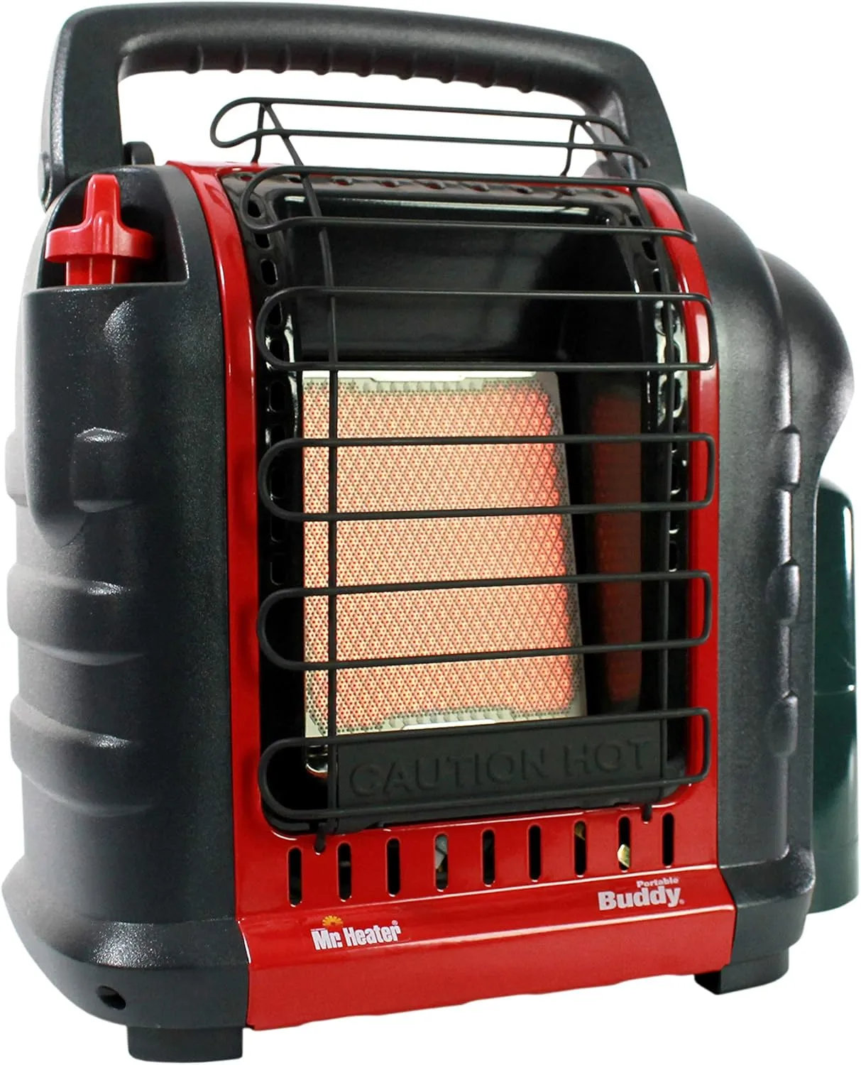 Mr. Heater 4,000-9,000 BTU Portable Propane Heater Bundle with 1 lb. Refillable Propane Tank