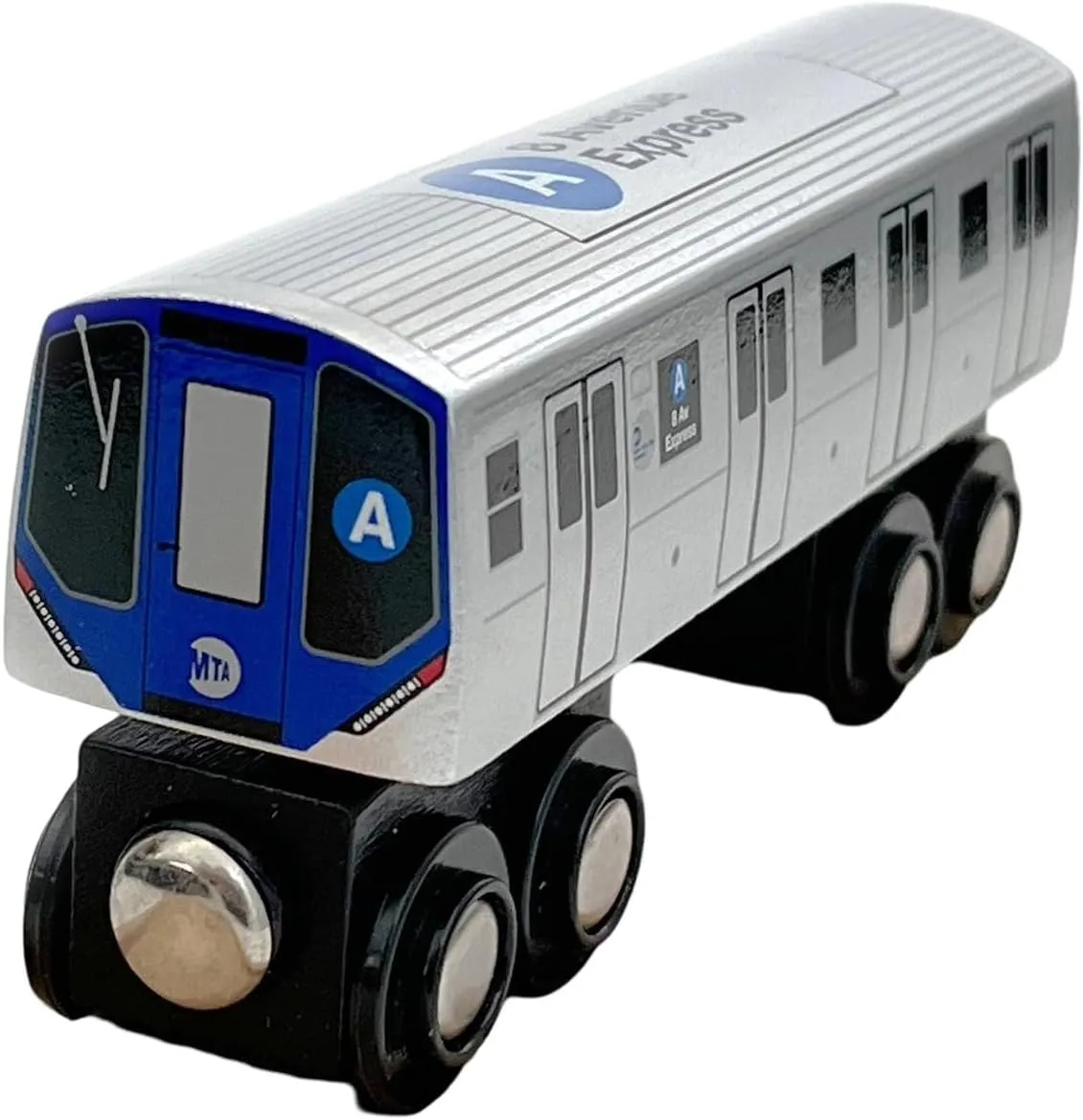 Munipals MP01-110A Wooden Subway Train New York City MTA NYC-A 8th Avenue Express