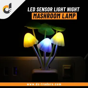 Mushroom LED Sensor Light Night Lamp