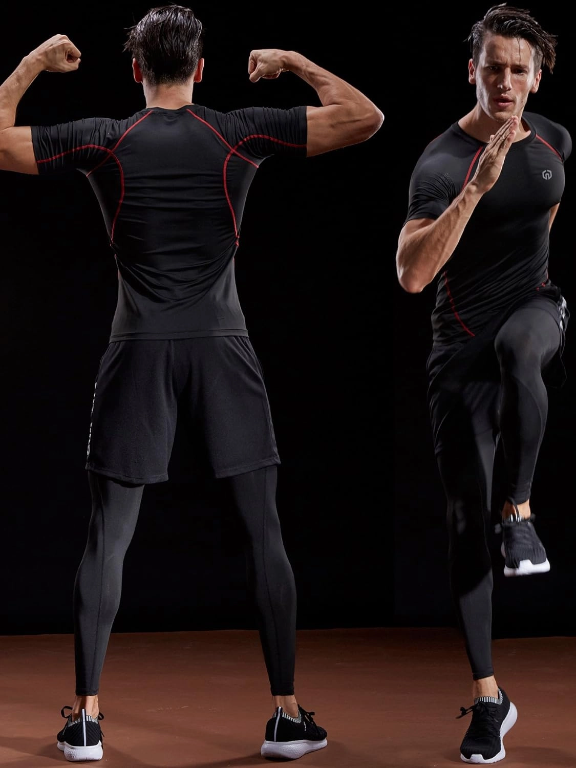 NELEUS Men's Compression Baselayer Athletic Workout T Shirts