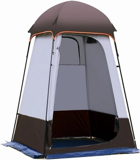 NIEH Extra Wide Privacy Shower Tent Outdoor Toilet Dressing/Changing Room Portable Shelter Tent with Carrying Bag for Camping Hiking Beach Bathroom, Easy Set Up, 160X160X240CM, Green