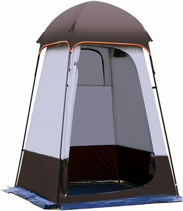 NIEH Extra Wide Privacy Shower Tent Outdoor Toilet Dressing/Changing Room Portable Shelter Tent with Carrying Bag for Camping Hiking Beach Bathroom, Easy Set Up, 160X160X240CM, Green