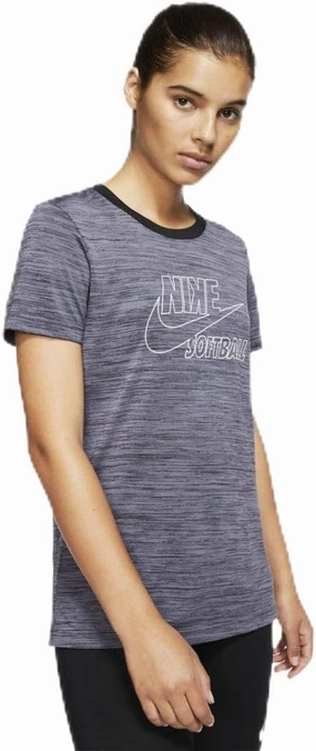 Nike Breathe Women's Long Sleeve Dri-Fit Softball Shirt