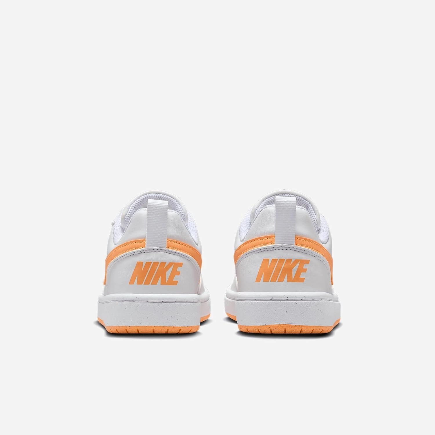 Nike Court Borough Low Recraft Big Kids' Shoes (DV5456-119, White/White/Peach Cream)