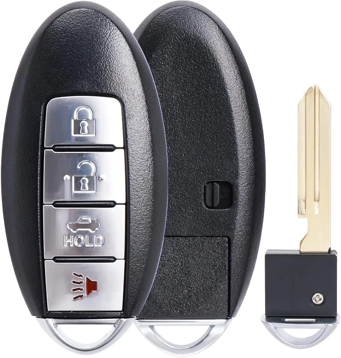 NPAUTO Key Fob Replacement Fits for Nissan Altima 2007-2012, Maxima Murano 09-14, Infiniti G25 G35 G37 FX35 Q60 & More Keyless Entry Remote Control Smart Proximity Car Key Fobs KR55WK48903 KR55WK49622