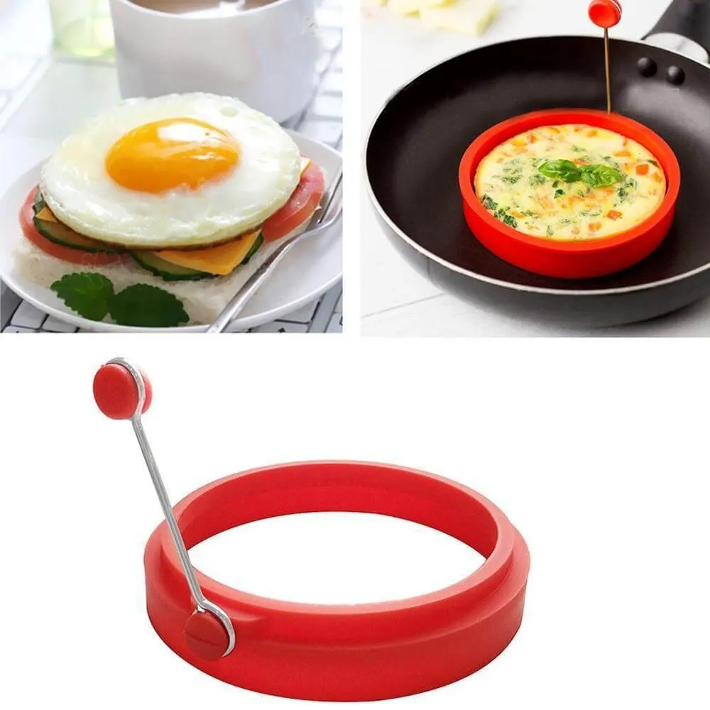Omelette Maker Set - 4-Piece Nonstick Utensils