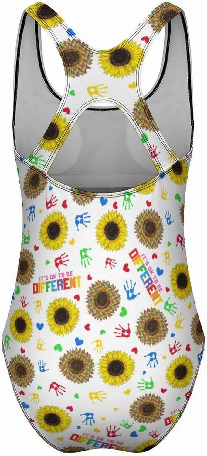 One Piece Swimsuit for Women Cute Tiger Checkered Bathing Suits Racerback Swimsuits Tummy Control Padded Swimwear