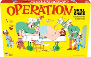 Operation Electronic Board Game, Family Games for Kids Ages 6 , Kids Board Games for 1  Players, Funny Games for Kids, Kids Gifts (Amazon Exclusive)