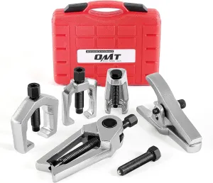 Orion Motor Tech OMT 5-in-1 Ball Joint Separator, Pitman Arm Puller, Tie Rod End Tool Set for Front End Service, Splitter Removal Kit (RD06)