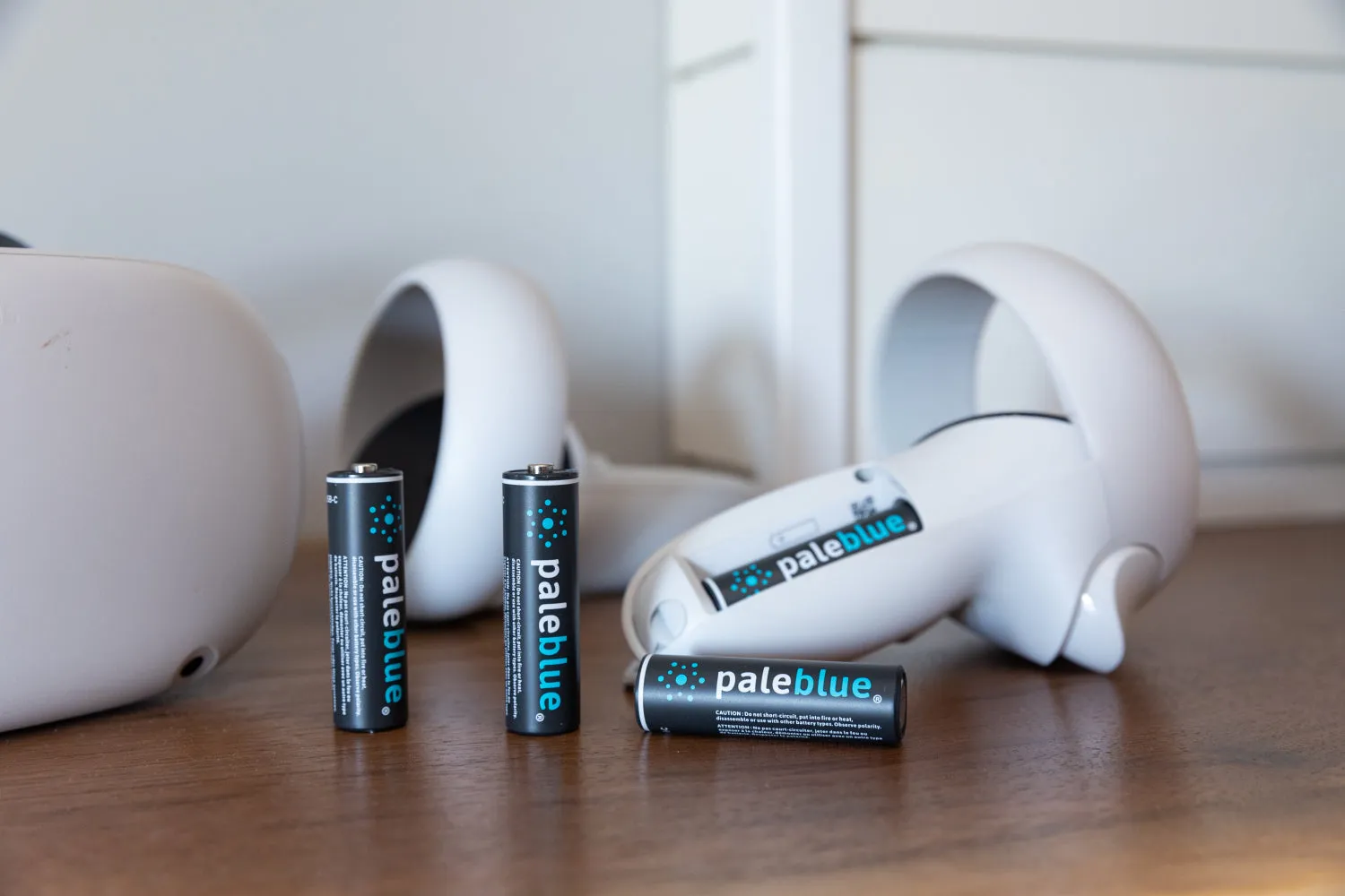 Pale Blue Earth AA USB-C Rechargeable Batteries