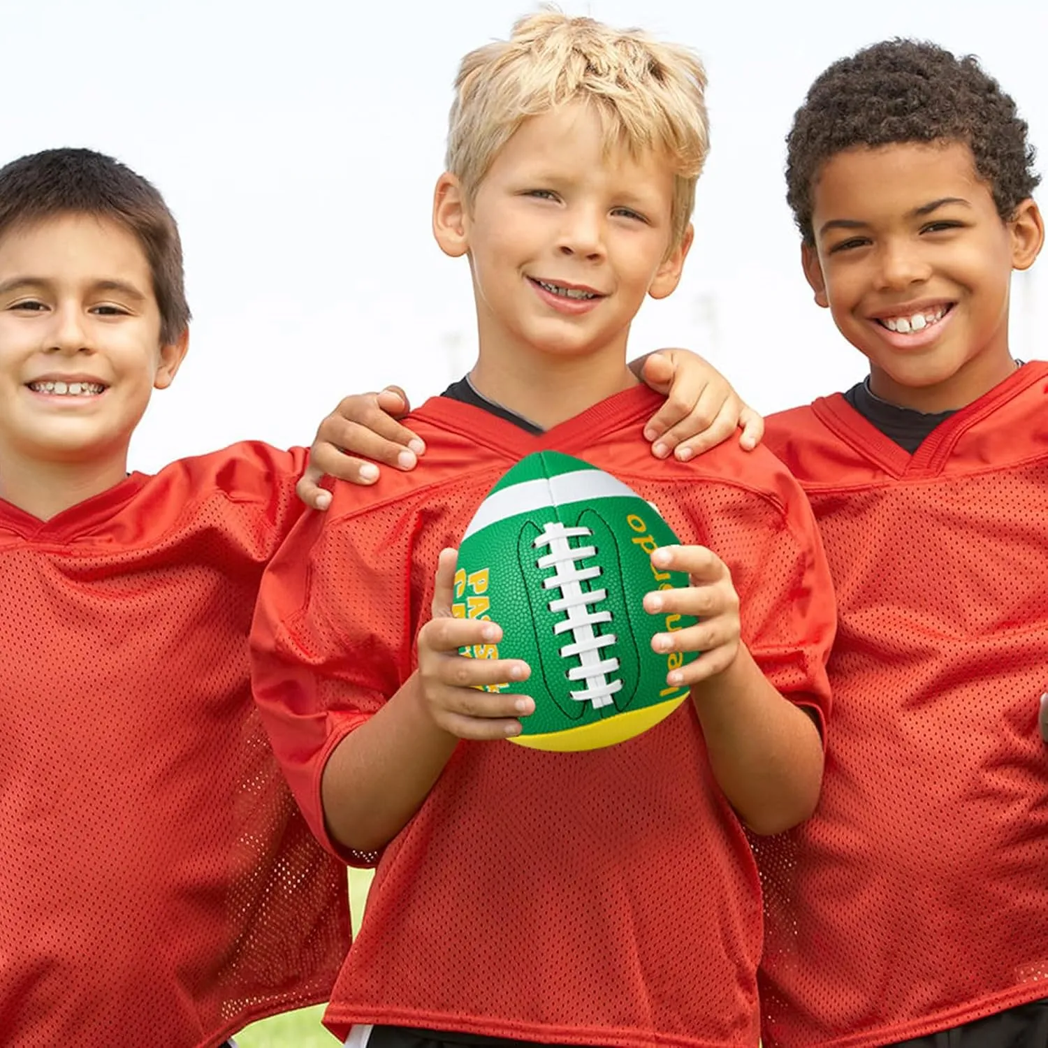 PassCatch Training Football, Enhance Passing Catching Skills, Official & Youth Size(with Pump)