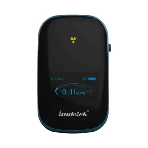 Personal Radiation Dosimeter, Nuclear Radiation Detector, X Ray and Gamma Ray Monitor, Real Time Dose Rate, Accumulated Dose, Easy to Use, Battery Lasting 7 Days