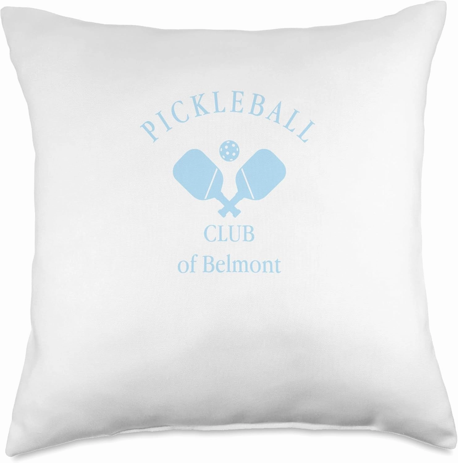 Pickleball Club of Belmont Signature Lifestyle Classic Throw Pillow