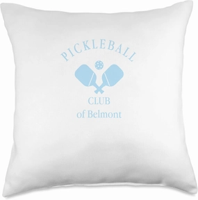 Pickleball Club of Belmont Signature Lifestyle Classic Throw Pillow