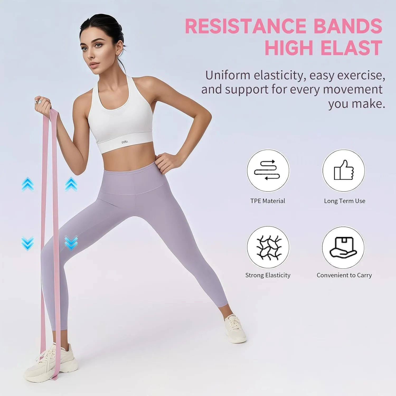 Pilates Essential Kit - Portable Fitness Equipment - with Toning Pilates Ring & Long Resistance Bands & Pilates Loop Bands & Soft Pilates Ball & Pilates Grip Socks