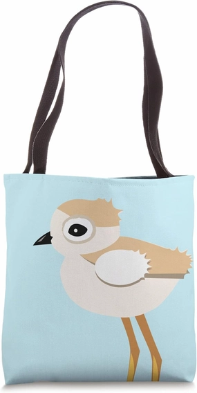 Piping Plover Baby Sandpiper Tote Bag