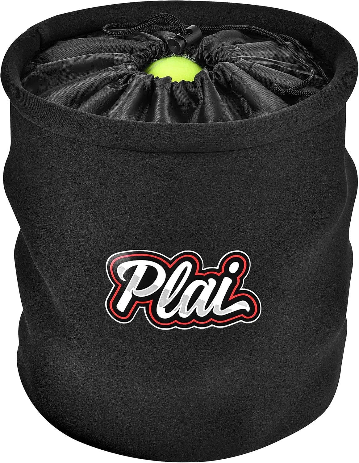 Plai Portable Pickleball Ball Hopper Basket - Great for Tennis Training, Fast Feeder for Pickleball, Table Tennis or Baseball Balls, Fits Around Any Waist - Holds 50  Balls