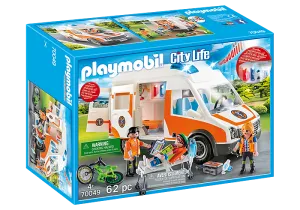 Playmobil Ambulance with Flashing Lights