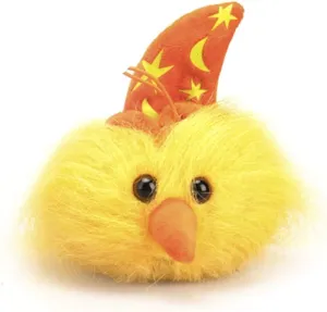 Plushland Silly Plush Ball Toy Screamer Goofy Scary Prime Bright Colors Halloween Trick or Treat Hat Elastic Hanger Decorator Fun Spooky Waddle The Yellow Monster Eye Witch Alien Stuffed Animal Gift