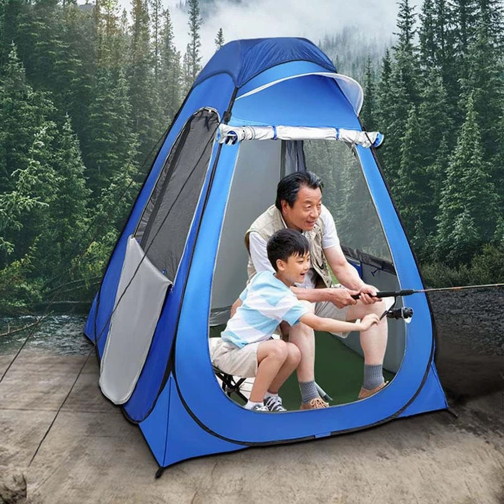 Pop Up Privacy Shower Tent Outdoor Toilet Dressing/Changing Room Portable Changing Tent for Camping Toilet Shower Privacy Shelters