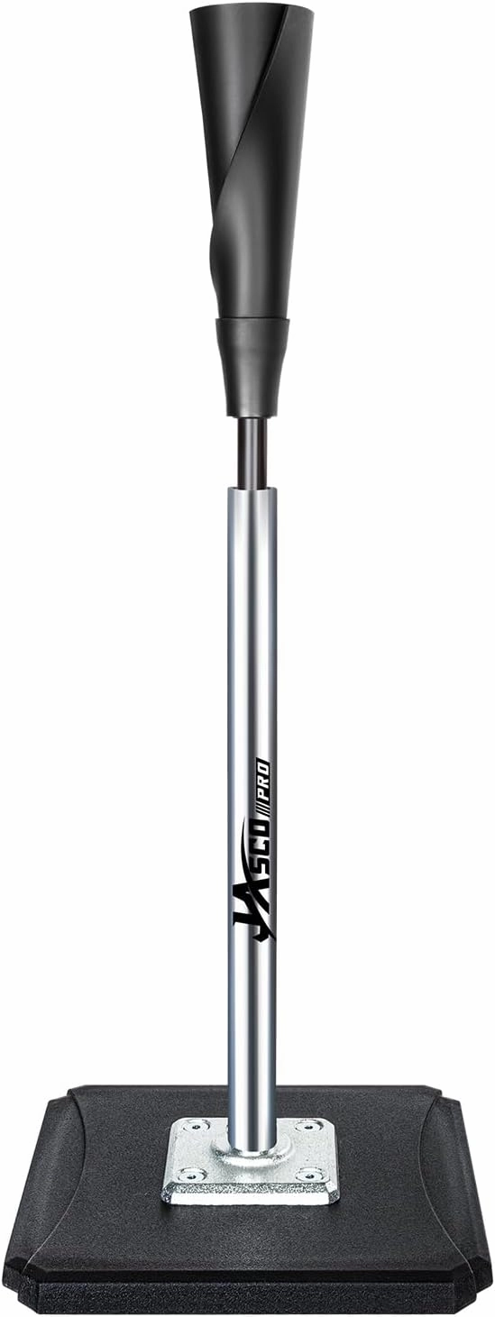 Portable Batting Tee,Height Adjustable from 25-37 inch Hitting Tee For Baseball and Softball, Easy Assemble Premium Baseball Tee with Rubber Top,Metal Base Softball Tee for Kids/Youths/Adults