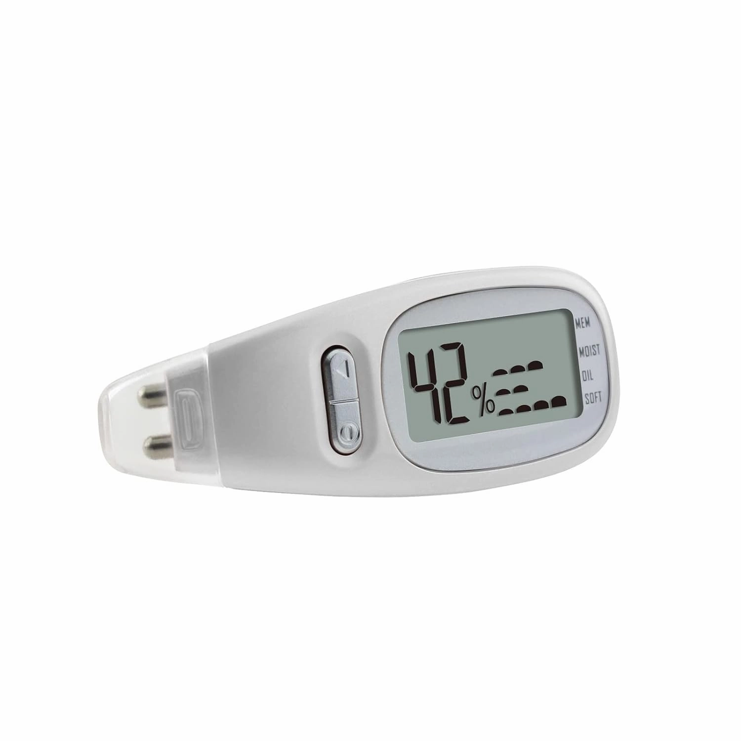 Portable digital facial moisture tester skin analyzer facial hydration corneometer skin hydration meter water oil tester for face skin care with backlight LCD display gifts for girls women