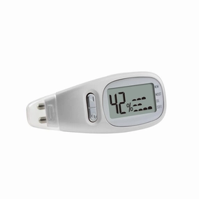 Portable digital facial moisture tester skin analyzer facial hydration corneometer skin hydration meter water oil tester for face skin care with backlight LCD display gifts for girls women