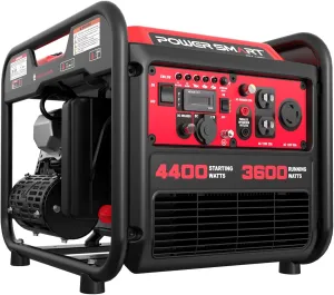 PowerSmart 4400-Watt Portable Generator with Inverter Technology, CO Sensor, RV Ready, DL5040C