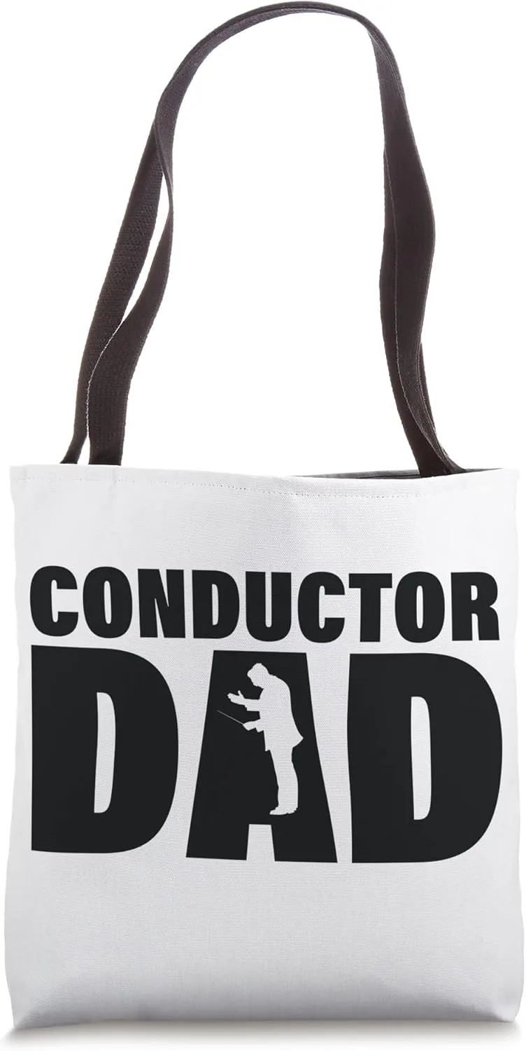 Profession Job For Men - Conductor Dad Tote Bag