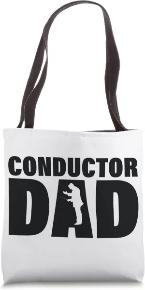 Profession Job For Men - Conductor Dad Tote Bag