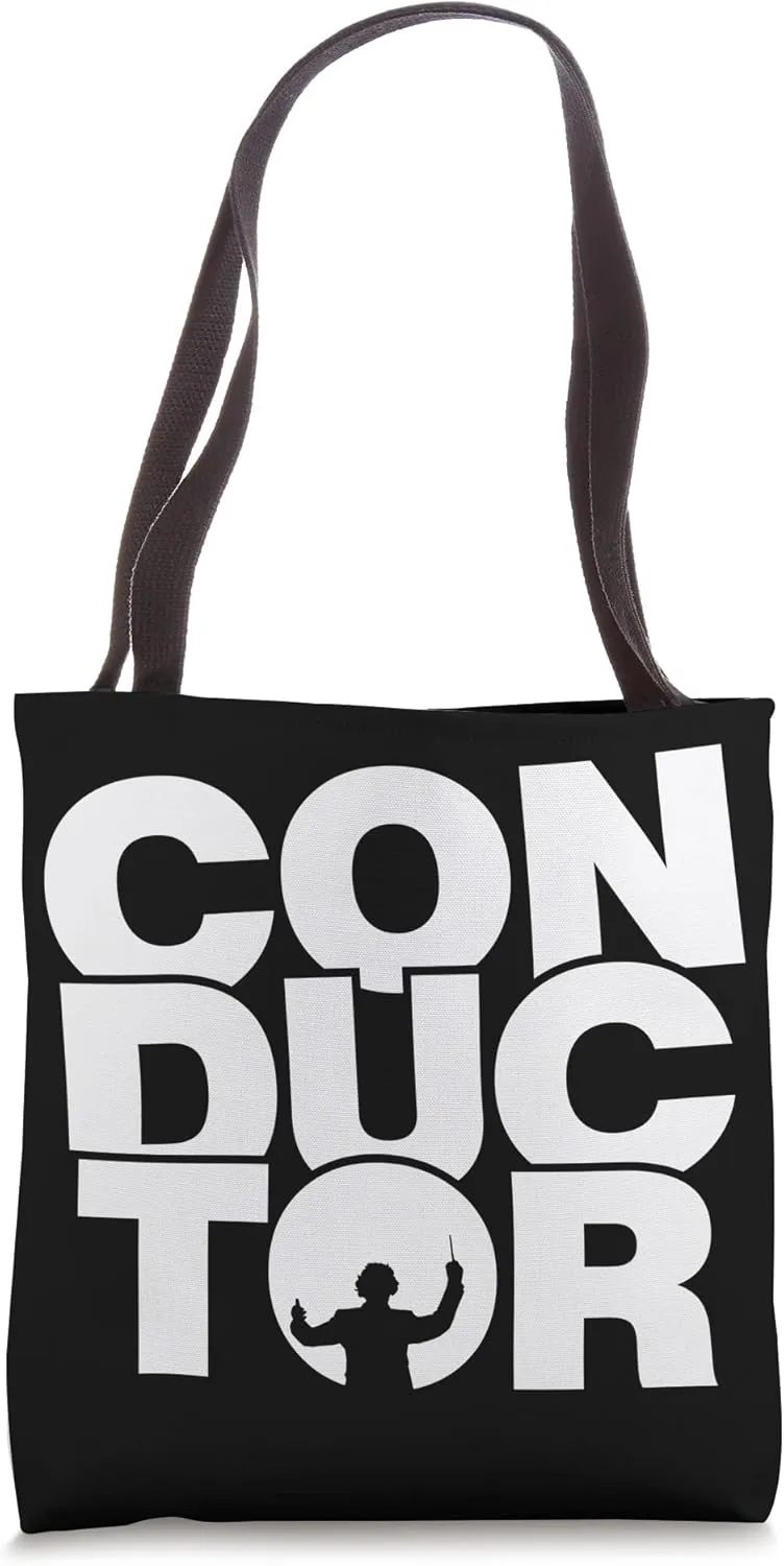 Profession Job Work - Conductor Tote Bag