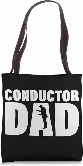 Profession Job For Men - Conductor Dad Tote Bag