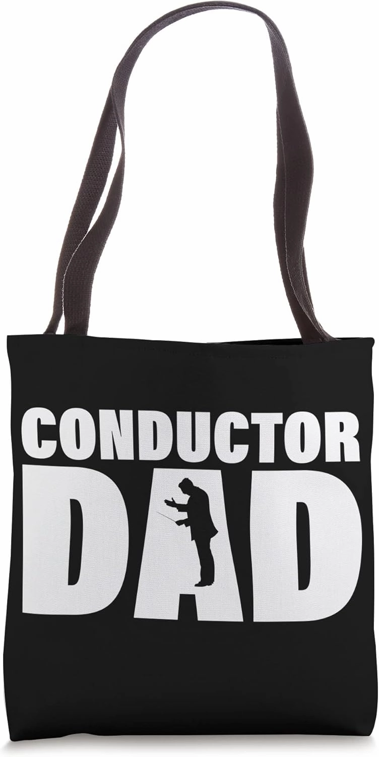 Profession Job For Men - Conductor Dad Tote Bag
