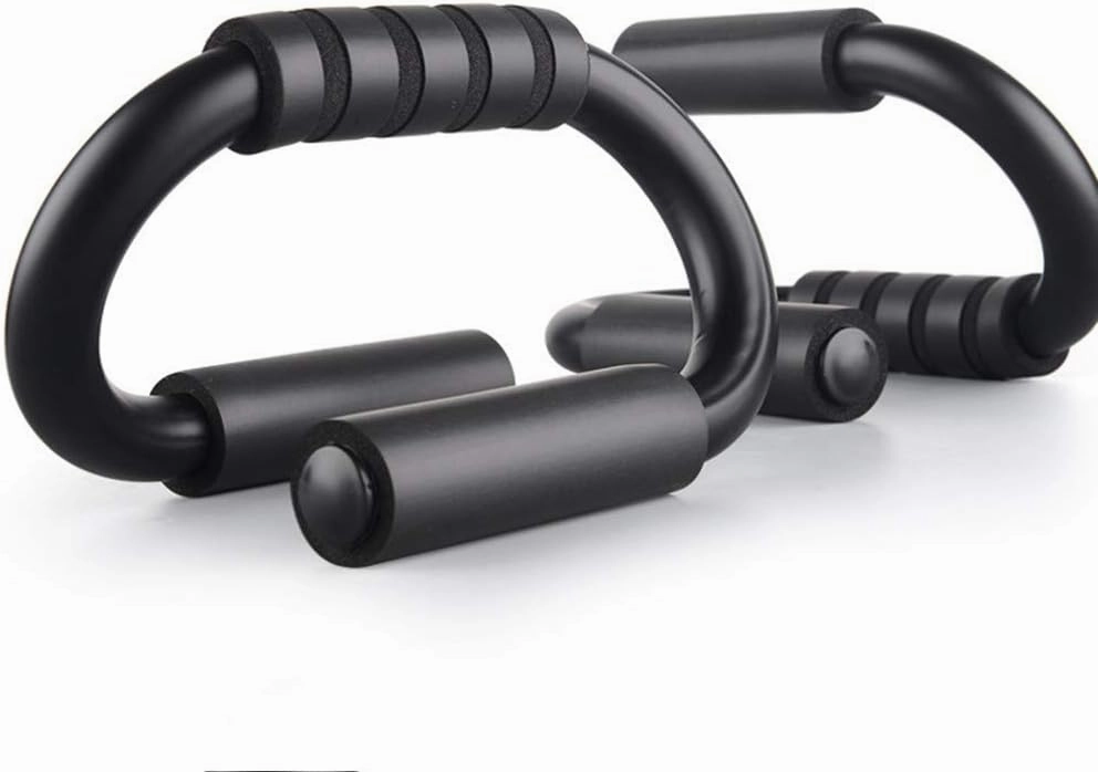 Pushup Bars Strength Training Push-up Stands Foam Grip Handle- Strong Chrome Steel with Non-Slip Bars Abdominal Workout Equipment Home Gym kit
