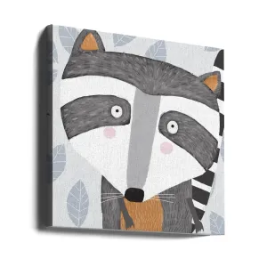 Raccoon Face Drawing