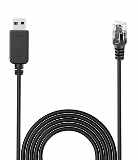 Radar Detector Cable, with USB to RJ11 Plug,for Escort Valentine One Uniden Beltronics Cobra Radar Detector,Replacement Power Cable for Radar Detectors(RJ11-6.56ft)