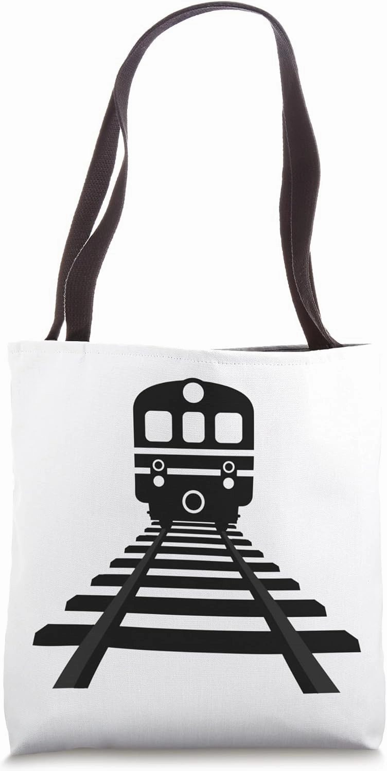 Railroad Railroader Railway Station Tote Bag